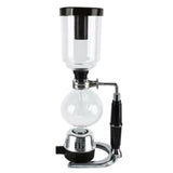Hand Brewed Coffee Maker Siphon Type Stainless Steel Base Classic Coffee Machine for Home Office V1294-YM0703-3113230034211