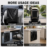 50 PCS Car Trash Bags Disposable Leakproof Hanging Stick-On Trash Bags for Car SUV Truck RVs Road V1107-799-05536