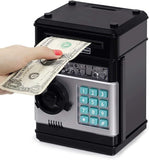 Smart ATM Piggy Bank with Password Lock & Coin Slot Educational Money Box for Kids, Saves Coins & V1107-CS-ETCQG