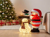 Christabelle 71cm Santa Snowman Christmas Light Up Display Animated LED Outdoor Indoor Xmas Yar 112_SHE200