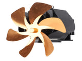 Wood Stove Fan Heat Powered 6 Blades Hanging Stove Fan Silent Flue Pipe Hanging Fireplace Fan Eco V1294-YM0706-3114230124812