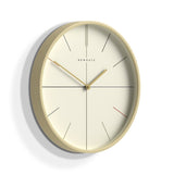 Newgate Mr Clarke Clock Pale Wood Hockey Dial V398-NGMRC378PLY40