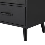 Artiss Buffet Sideboard Double Doors - Black FUR-S-SID-01-BK-AB