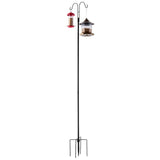 Double Shepherds for Outdoor, 8 Pack 1950 mm Heavy Duty Bird Feeder Pole, 19 mm Thick Garden V952-WNGJSMYRGG76D79CC001V0
