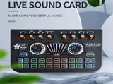 X3 Live Voice Mixer Audio Interface Console Live Microphone Sound Card for Recording Streaming V1370-AZ4-07725