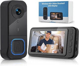 Smart Home Wireless Video Doorbell Smart Doorbell Caller Two-way Intercom Video Doorbell, 1080P V1102-DSZ-DBELL-001