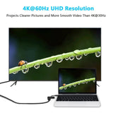 CHOETECH HUB-M03 USB-C To HDMI Adapter with 60W PD Charging Port V28-ELECHOHUBM03