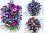 Artificial Flower with Lilacs Hyacinths Hydrangeas Spring Summer Floral Greenery V1294-YM0523-220323DY02-1