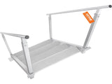 Dock Ladder 4 Step, Dock Stairs 30''-38'' Adjustable Height, 227 kgs Load Capacity, Aluminum Pontoon V952-MTFSTWJFHXJD56RPMV0