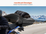 Motorcycle Top Case, Universal Durable PP Material Motorbike Tail Box with Reflective Panel, 48L V952-MTCSLDXHS48LY0GRXV0