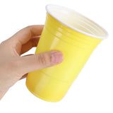 50Pcs Disposable Party Plastic Cup Party Game Supplies for Bar Parties Playing GamesYellow V1294-YM0901-3118200057811