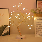 Pearl Night Light Tree, LED Decorative Lamp, Bedroom Couple Bedroom, Entryway V1106-124-63574-TRE-6