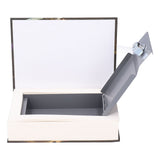 Safe Box Innovative Simulated Book Locking Box with Keys for Cash Money Jewelry Storing V1294-YM0901-3114210009611