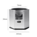 Espresso Tamping Station, Coffee Portafilter Holder, Aluminum Alloy Stand for Most 51mm, 53mm, 54mm, V1192-AZ-W-0343