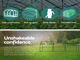 Green Fingers Greenhouse 2.7x0.9x0.9M Mini Green House Raised Garden Bed Planter Box GH-MINI-F-270X92-TP