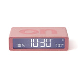 Lexon Flip Classic Reversible Alarm Clock - Pink V398-LD-LR157P4