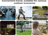 Camping Chair - Beach Chair - Fishing Chair - Folding Chair - Travel Stool - Mini Pocket Stool V1188-MS101-01875-1