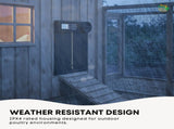 Rooster Farms Automatic Chicken Coop Door - Battery Timer Anti Pinch Safety V238-SUPDZ-42673140006992