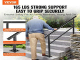 Outdoor Handrail 165LBS Load Handrail Outdoors Aluminum Handrail 152 x 89.5 cm Outdoor V952-TFDGLZHS5FT585EFIV0