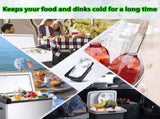 Extra Large Ice Block Mold for Ice Bath, 4 Pack 8.8lb Big Ice Cube Molds, Silicone Ice Bath V1259-DP01-A-3844