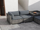 6PCS Outdoor Modular Lounge Sofa Coogee-Grey V264-OTF-508S-LGR