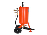 10 Gallon Heavy-Duty Sand Blaster, 60-110 PSI High Pressure Sandblaster, Portable Abrasive Blasting V952-PSG10JL6125PCA4TFV0