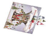 2024 Holiday Advent Calendar Dwarf Theme Countdown Calendar Ornament for Xmas Celebration Desk V1294-YM0901-3115240097511