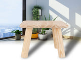 Multi Purpose Household Wood Stools Cute Small Bench Child Seat DIY Furniture StoolSquare Wood Color V1294-YM0901-3116200058414