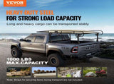 Truck Ladder Rack, 1000 LBS / 454 KG Strong Capacity Truck Racks, Non-Drilling / Drilling V952-KDJKDKCXLJKD1DVM9V0