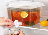 Water Dispenser - 3.5L Water Dispenser with Lid - Water - Drink Bucket - Beverage Machine with V1188-MS101-03199-1