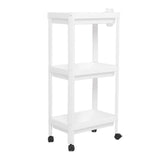 Bathroom Tower Shelf Plastic Freestanding Storage Rack Organizer Multifunctional Shelving Unit for V1294-YM0706-3112230061615