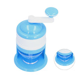 Mini Ice Shaver Handheld Portable Manual Ice Crusher Shaved Ice Machine for Household V1294-YM0901-3118210235411