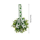 Artificial Faux Leaf Garland, Green Plastic Vine Garland, 21.65x9.84in, Reusable Party Decor, V1369-AZ3-W-12218