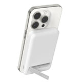 Belkin BoostCharge Pro 5k mAh Magnetic Power Bank With Qi2 USB-C Cable - White V1202-V2-MPA-BPD006BTWH