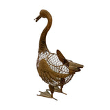 Decorative Duck Egg Basket / Storage 51cm V637-03820DCK
