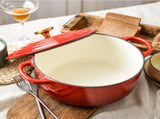 Enamel Cast Iron Pot Cast Iron Casserole/French Oven - 20 CM V957-RLX39671032K