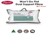 Easyrest Won't Go Flat Dual Support Standard Pillow 48 x 73 cm V442-ERT-PILLOW-WONTGOFLAT-WHITE-ST