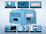 Giantz Inflatable Paint Booth 2.5X2.5X3M Inflatable Spray Booth with 550W Powerful Blower and Air SPRAY-BOOTH-3X2.5-BL