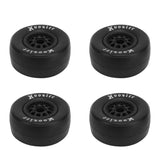 1/10 RC Car Tires RC Car Tires, 4Pcs 1/10 RC Wheels Tires for Stable Driving V1369-AZ3-W-16126