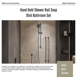 Hand Held Shower Rail Soap Dish Bathroom Set V63-847841