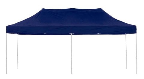 Gazebo Tent Marquee 3x6m PopUp Outdoor Wallaroo Blue GAZ-POP-3X6-BU