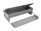 Automatic Chicken Feeder Steel Large Capacity Water Resistant Poultry Feeder Food Dispenser with Lid V1294-YM0901-3111240265911