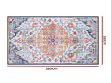 Artiss Floor Rug 240X340cm Large Washable Geometric Area Rug Modern Carpet Mat FLR-3200-240X340-OG