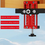 Cabinet Door Positioner, Aluminum Alloy Cabinet Hardware Jig, Adjustable Length Cabinet V1259-DP01-A-3044