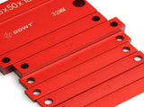 Metric Setup Blocks Woodworking Setup Bars 9 Pcs Precision Aluminum Alloy Height Gauge Set for V1192-AZ-W-17061