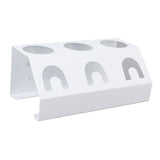 Soda Bottle Holder 3 Holes Soda Bottle Draining Stand Soda Accessories With Silicone Pad White V1294-YM0703-3113230162512