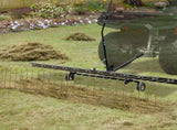 Tow Behind Dethatcher, 1.5m Tow Dethatcher with 24 Steel Tines, Lawn Dethatcher Rake for ATV or V952-QXSCJ60QYGLJUL9E5V0