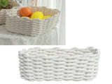 Cotton Rope Storage Basket Hand Knitting Nordic Style Desktop Storage Organizer for Key Snacks V1294-YM0626-3117220295112