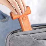 2-in-1 Electric Air Duster 130000 RPM Mini Blower with LED Light for Camping Home Car Orange V1263-JX-7126-2