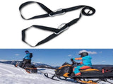 Heavy Duty High Strength Safety Hook Snowmobile Tow Cable Strap Road Recovery Emergency Towing V1192-AZ-W-23498